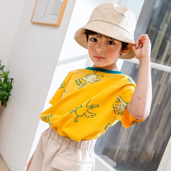 KOKOYARN - Korean Children Fashion - #Kfashion4kids - Duck Rappa Color Tee