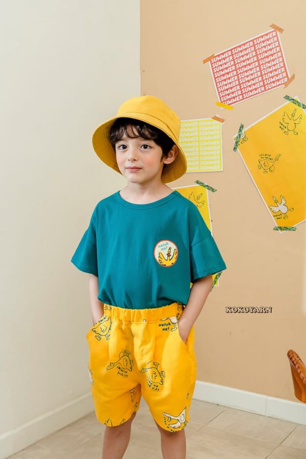 KOKOYARN - Korean Children Fashion - #Kfashion4kids - Duck Wappen Tee - 3