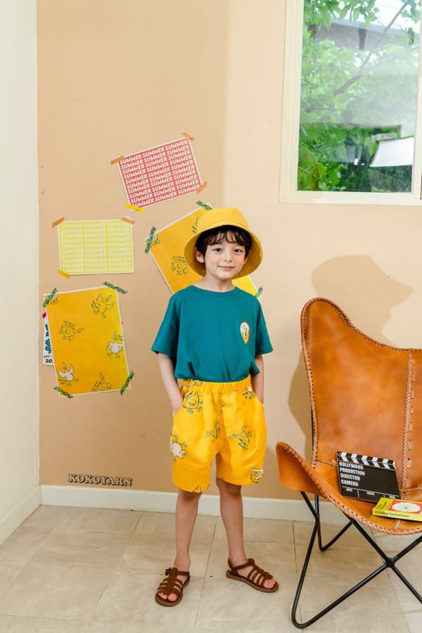 KOKOYARN - Korean Children Fashion - #Kfashion4kids - Duck Wappen Tee - 4