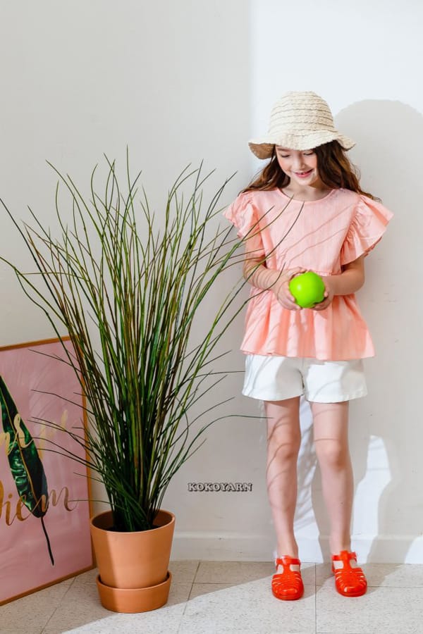 KOKOYARN - Korean Children Fashion - #Kfashion4kids - Frill Wing Blouse - 2