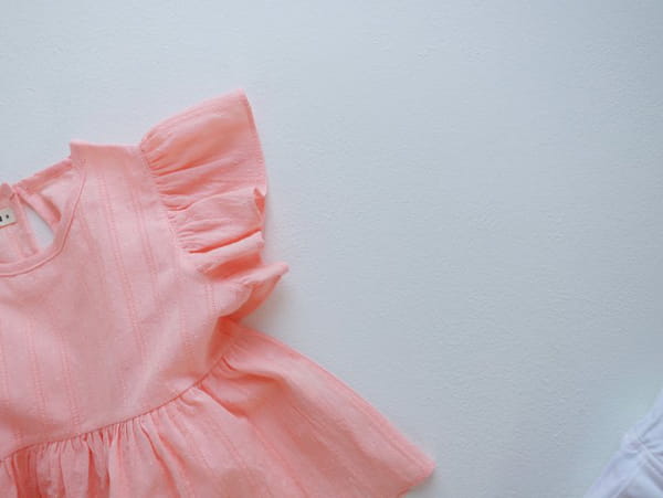 KOKOYARN - Korean Children Fashion - #Kfashion4kids - Frill Wing Blouse - 9