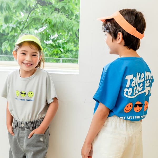 KOKOYARN - Korean Children Fashion - #Kfashion4kids - Togther Smile Tee