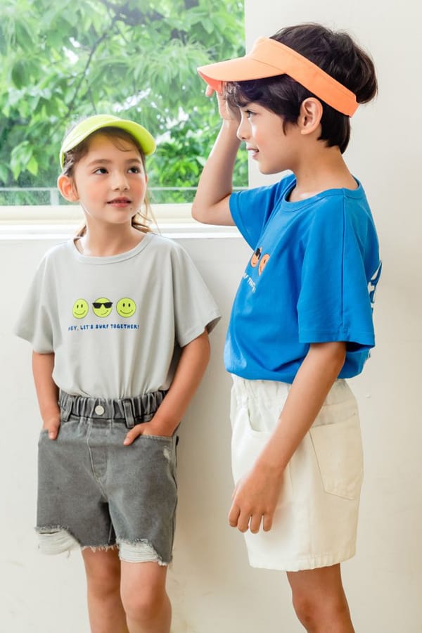 KOKOYARN - Korean Children Fashion - #Kfashion4kids - Togther Smile Tee - 4