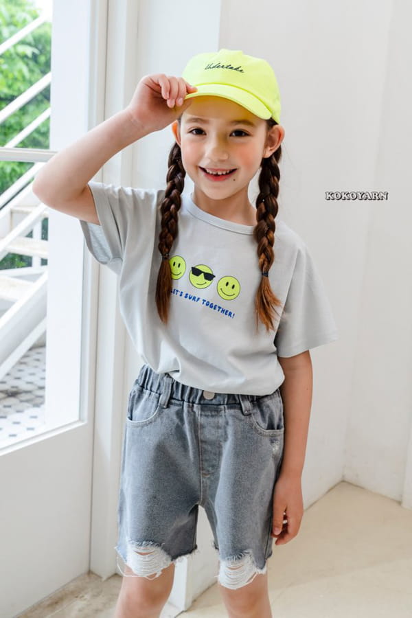 KOKOYARN - Korean Children Fashion - #Kfashion4kids - Togther Smile Tee - 9