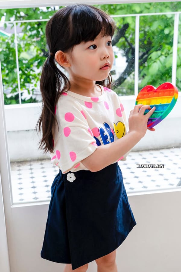 KOKOYARN - Korean Children Fashion - #Kfashion4kids - Pint Wrap Skirt Shorts - 3