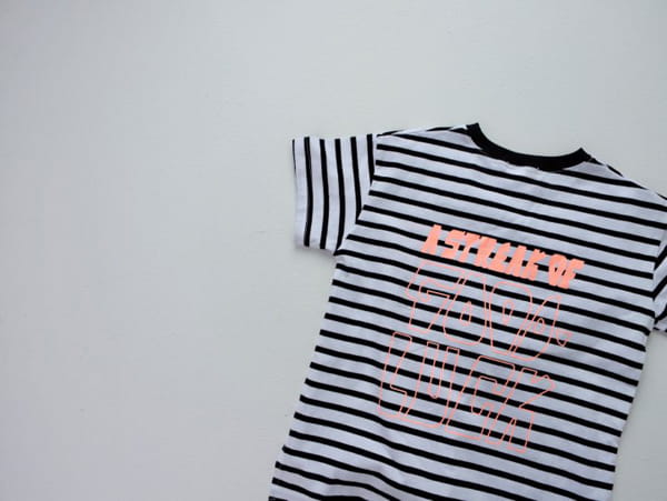 KOKOYARN - Korean Children Fashion - #Kfashion4kids - Good Luck Stripes Long Tee - 7