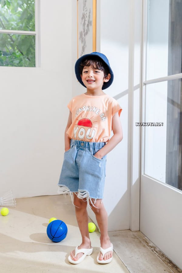 KOKOYARN - Korean Children Fashion - #Kfashion4kids - Sunshine Sleeveless Tee - 7