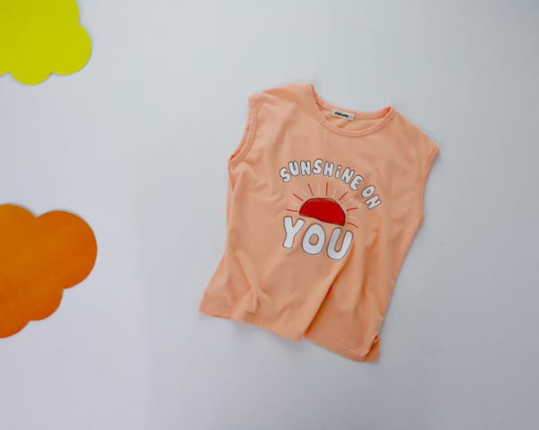 KOKOYARN - Korean Children Fashion - #Kfashion4kids - Sunshine Sleeveless Tee - 9