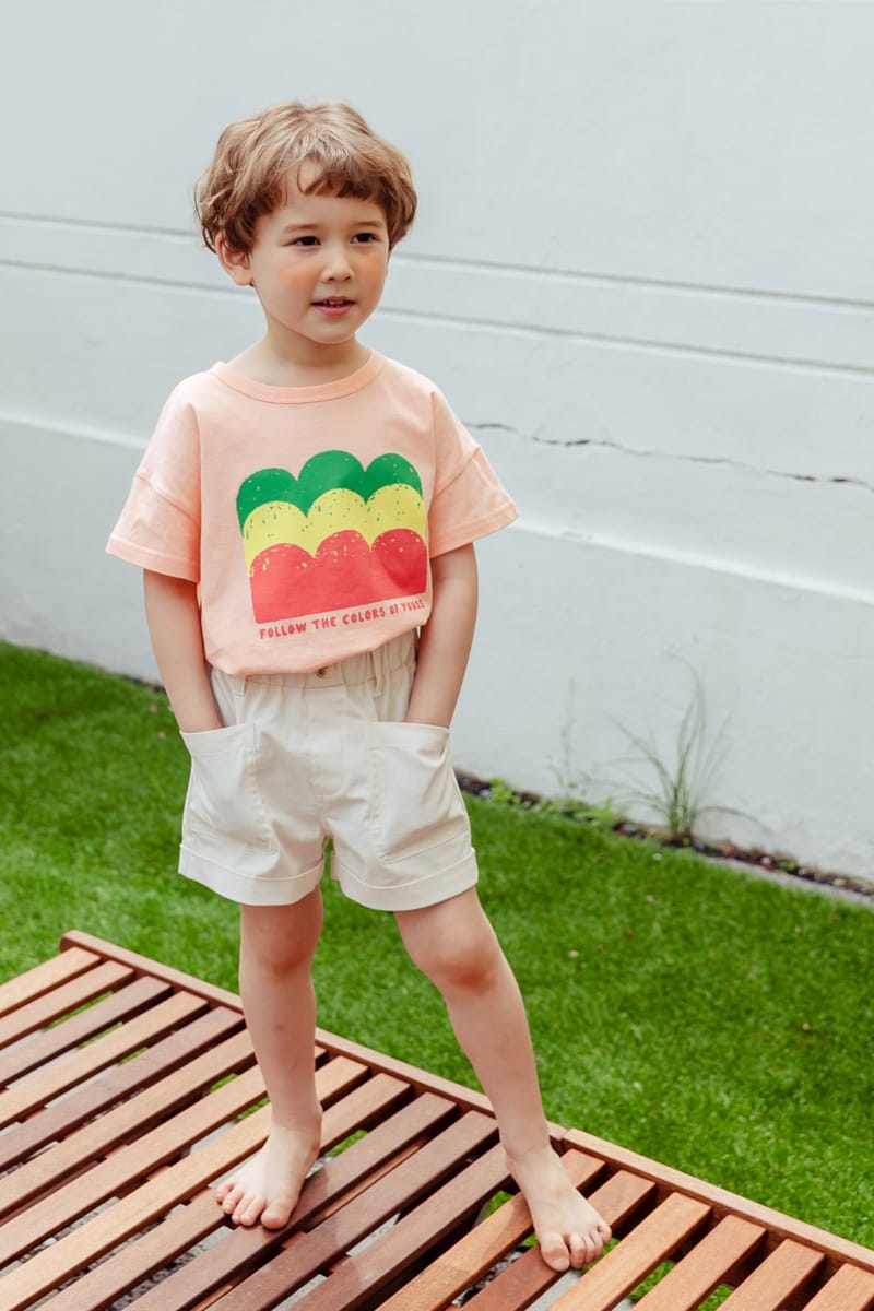 KOKOYARN - Korean Children Fashion - #Kfashion4kids - Span Roll-up Shorts - 4