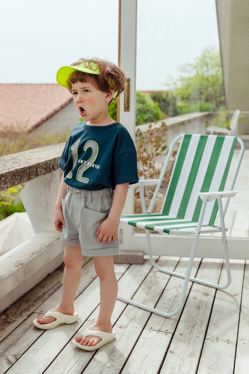 KOKOYARN - Korean Children Fashion - #Kfashion4kids - Span Roll-up Shorts - 9