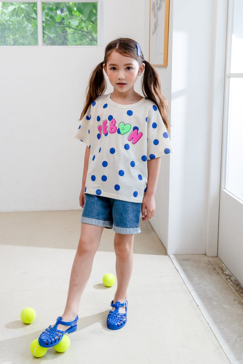 KOKOYARN - Korean Children Fashion - #Kfashion4kids - Bong Bong Dot Tee - 10