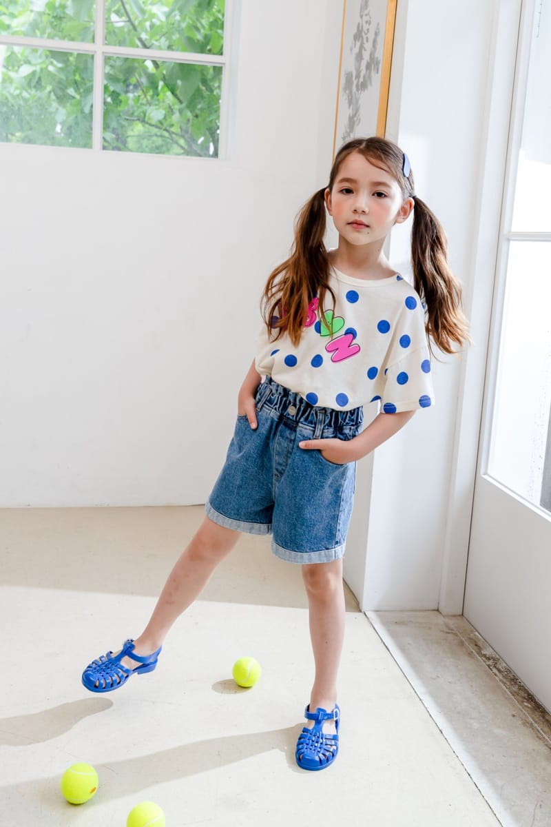 KOKOYARN - Korean Children Fashion - #Kfashion4kids - Bong Bong Dot Tee - 12