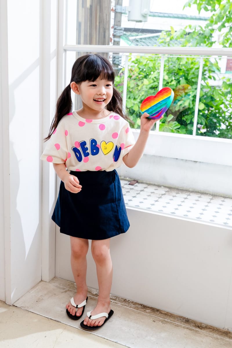 KOKOYARN - Korean Children Fashion - #Kfashion4kids - Bong Bong Dot Tee - 5
