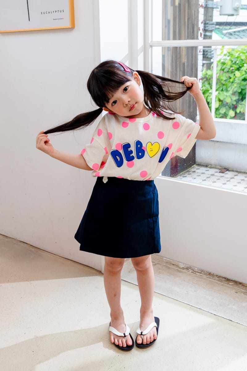 KOKOYARN - Korean Children Fashion - #Kfashion4kids - Bong Bong Dot Tee - 6