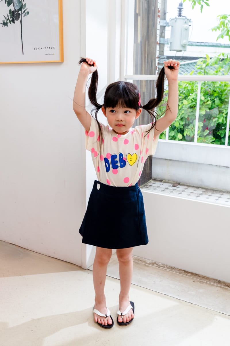 KOKOYARN - Korean Children Fashion - #Kfashion4kids - Bong Bong Dot Tee - 7