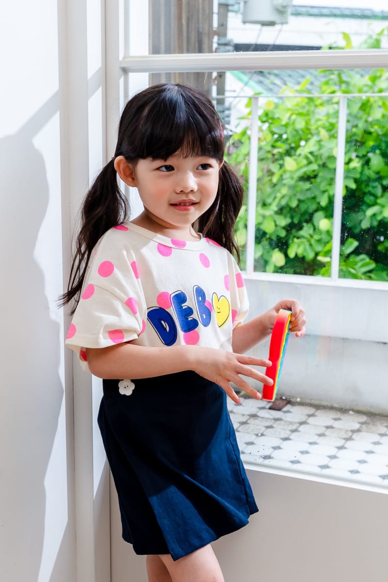 KOKOYARN - Korean Children Fashion - #Kfashion4kids - Bong Bong Dot Tee - 9