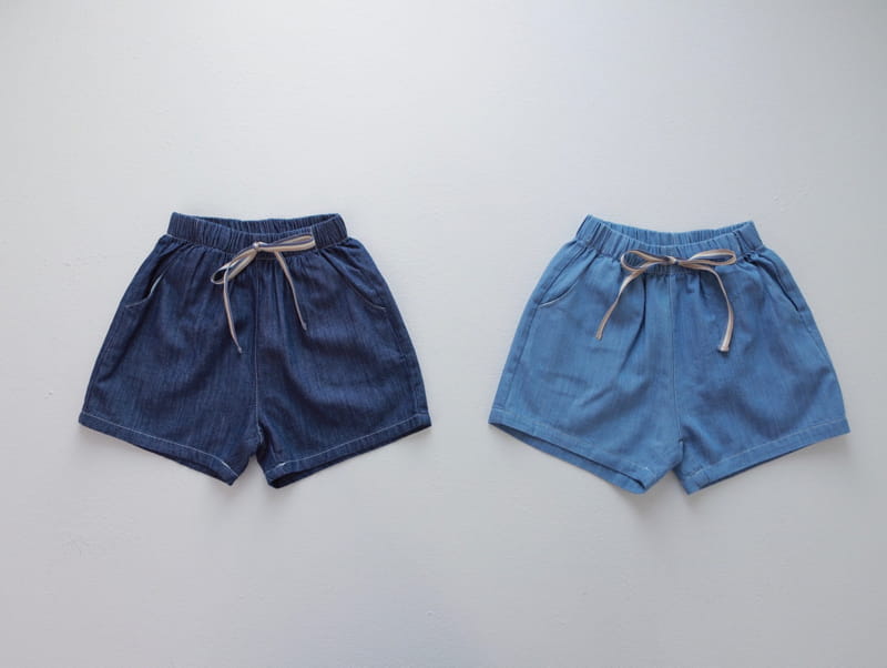 KOKOYARN - Korean Children Fashion - #Kfashion4kids - Tape Denim Shorts - 12