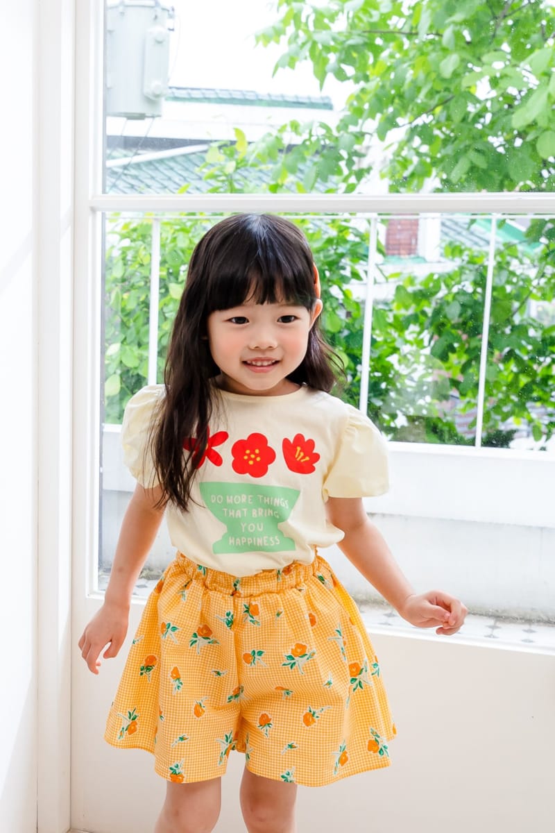 KOKOYARN - Korean Children Fashion - #Kfashion4kids - Flower Skirt Shorts - 4