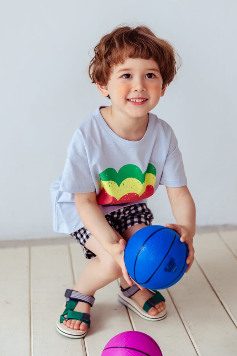 KOKOYARN - Korean Children Fashion - #Kfashion4kids - Color Block Tee - 10