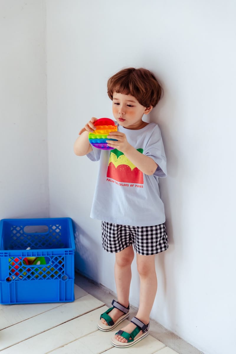 KOKOYARN - Korean Children Fashion - #Kfashion4kids - Color Block Tee - 7