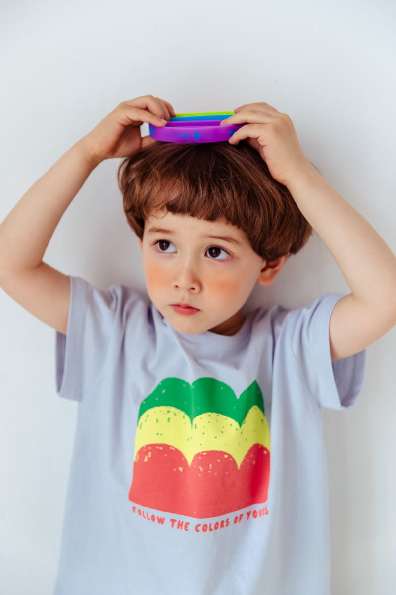 KOKOYARN - Korean Children Fashion - #Kfashion4kids - Color Block Tee - 8