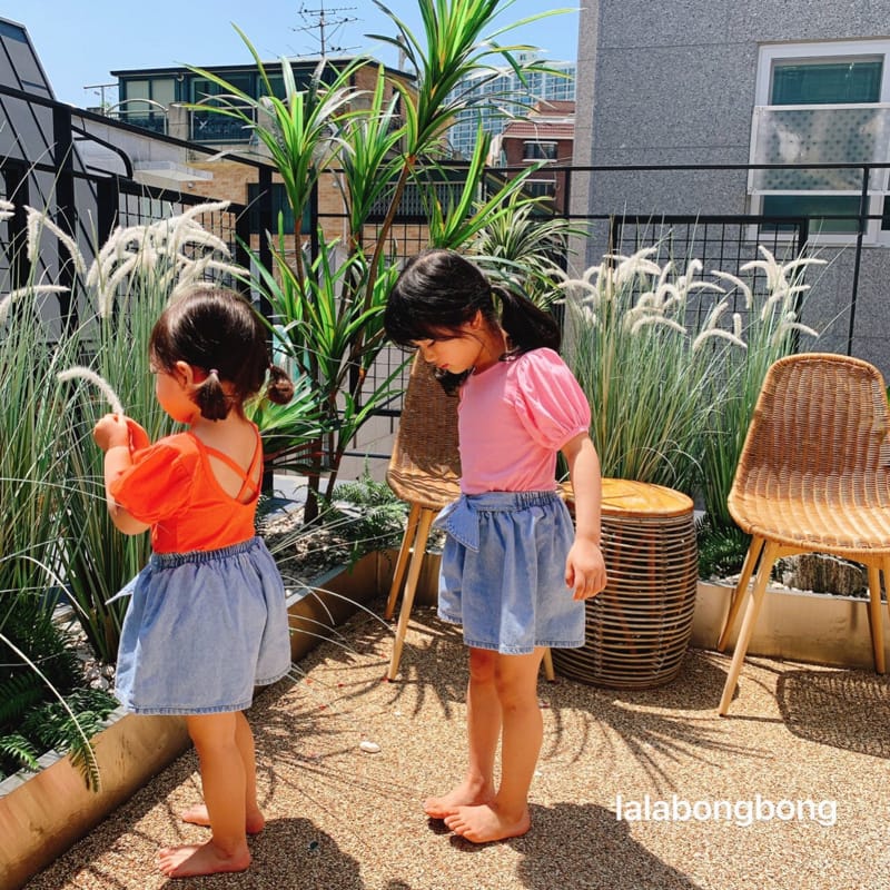 LALABONGBONG - Korean Children Fashion - #Kfashion4kids - Cross Tee - 10
