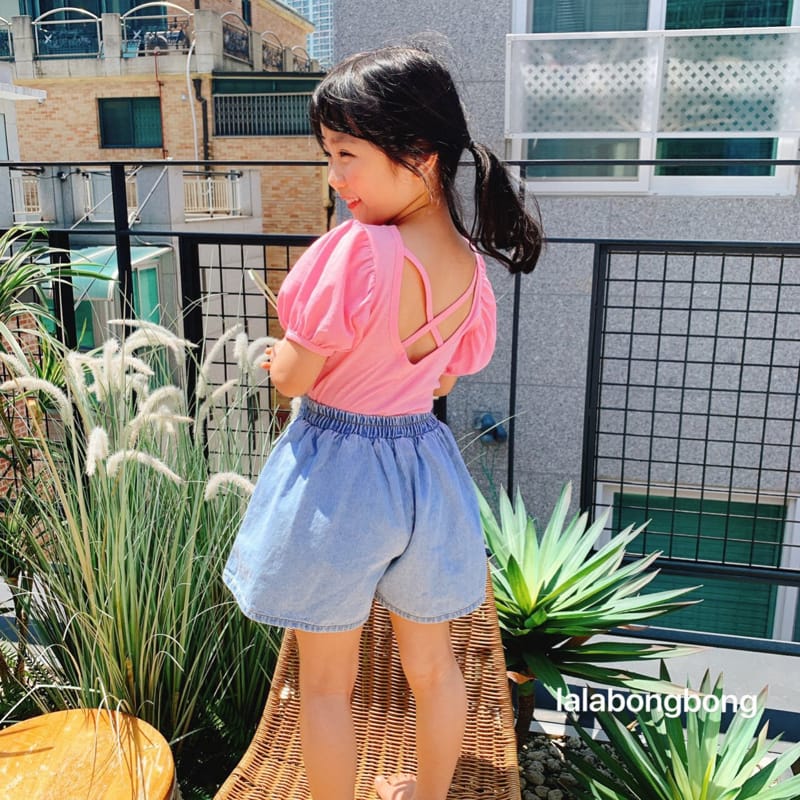 LALABONGBONG - Korean Children Fashion - #Kfashion4kids - Cross Tee - 12