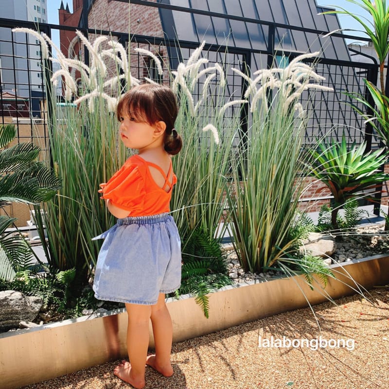 LALABONGBONG - Korean Children Fashion - #Kfashion4kids - Cross Tee - 5