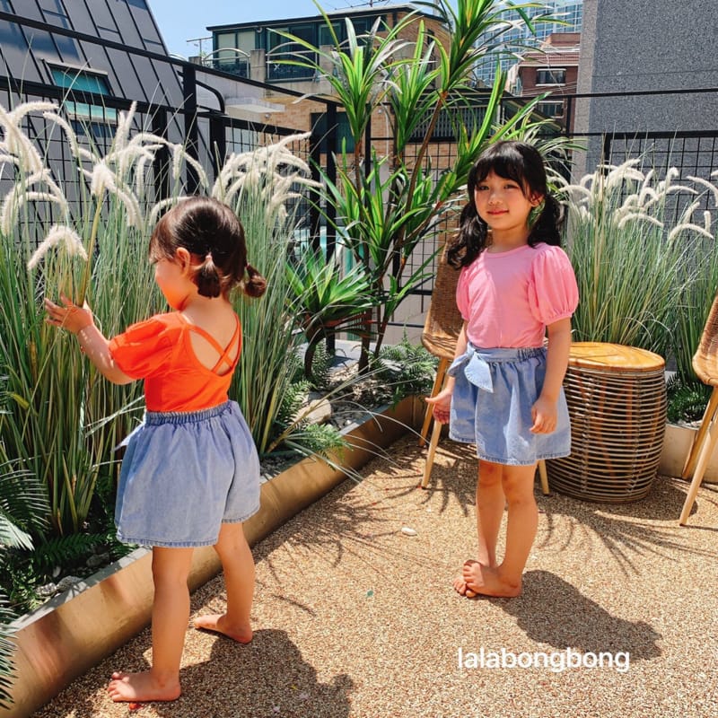 LALABONGBONG - Korean Children Fashion - #Kfashion4kids - Cross Tee - 6