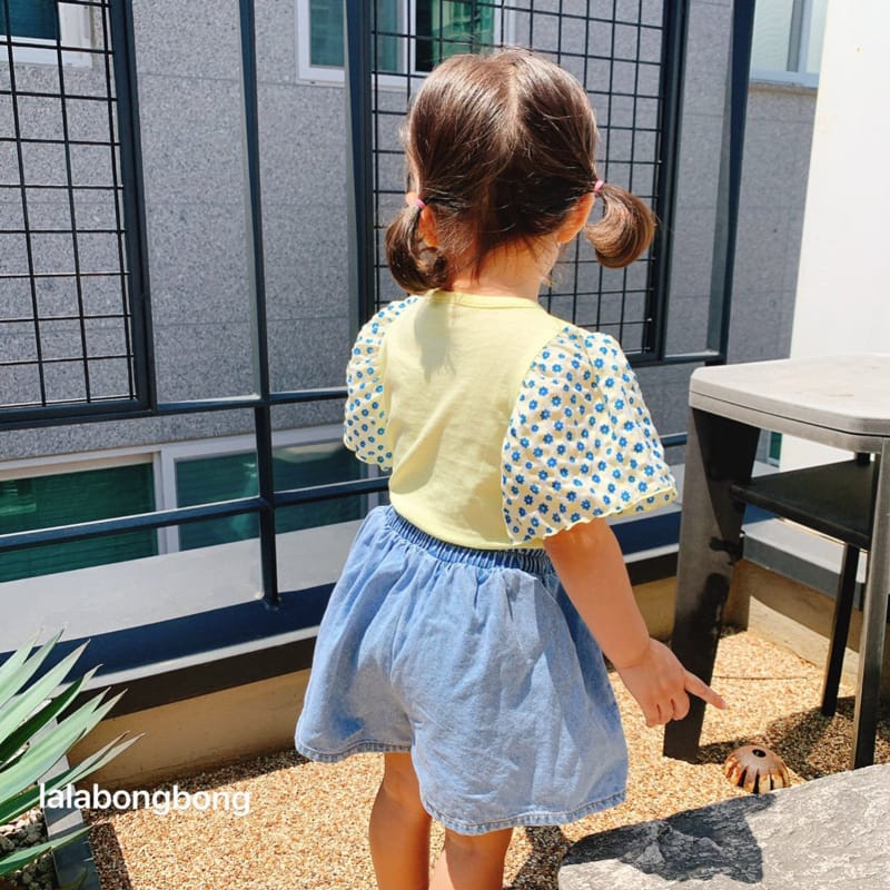 LALABONGBONG - Korean Children Fashion - #Kfashion4kids - Cuty Flower Tee - 3