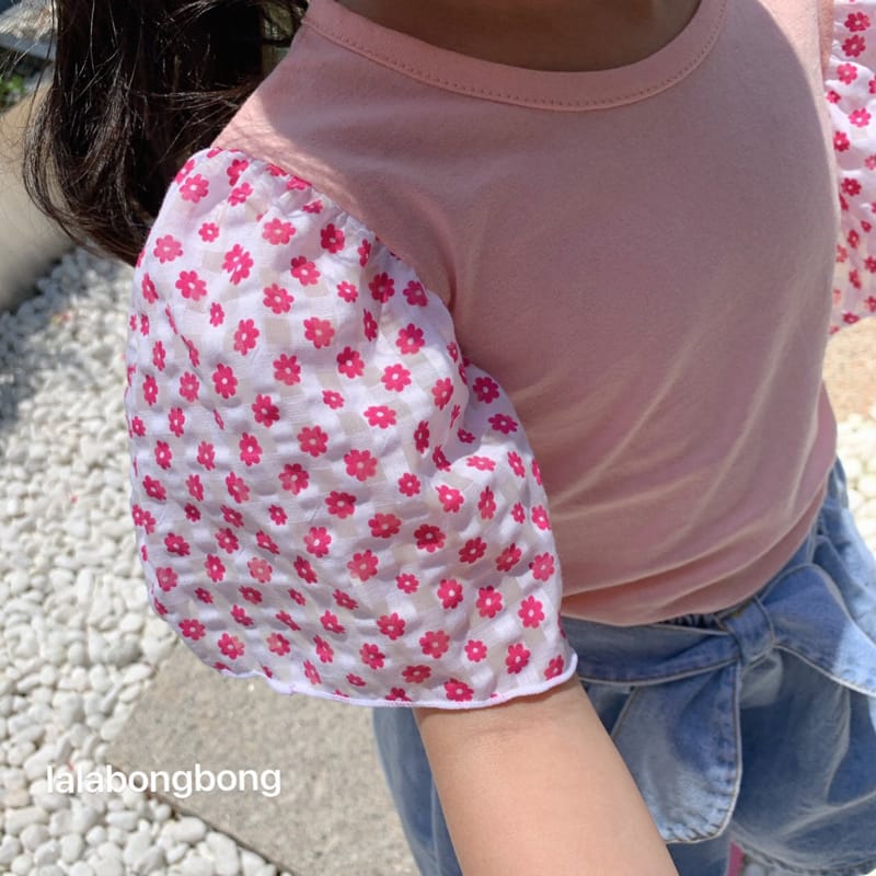 LALABONGBONG - Korean Children Fashion - #Kfashion4kids - Cuty Flower Tee - 5