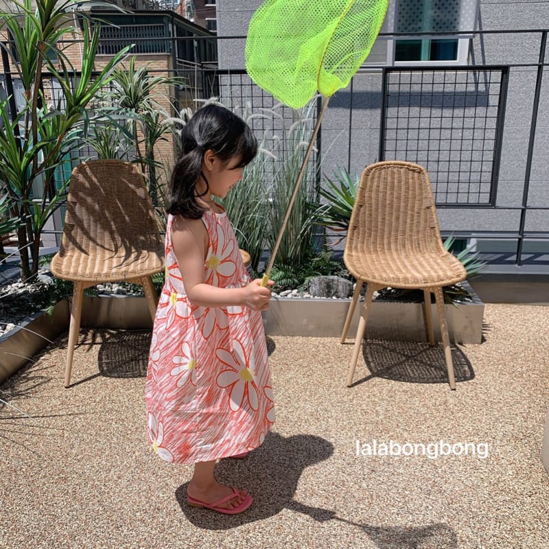 LALABONGBONG - Korean Children Fashion - #Kfashion4kids - Crayon Flower One-piece - 8