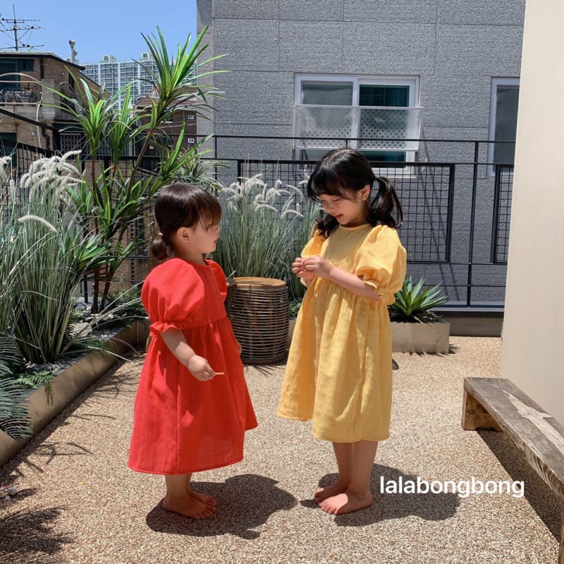 LALABONGBONG - Korean Children Fashion - #Kfashion4kids - Colored Paper One-piece - 4