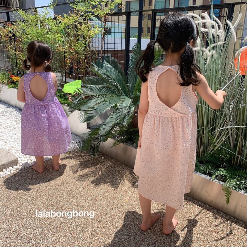 LALABONGBONG - Korean Children Fashion - #Kfashion4kids - Circle Circle One-piece - 6