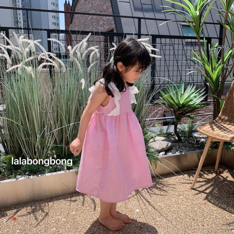 LALABONGBONG - Korean Children Fashion - #Kfashion4kids - Lace Angel One-piece - 11