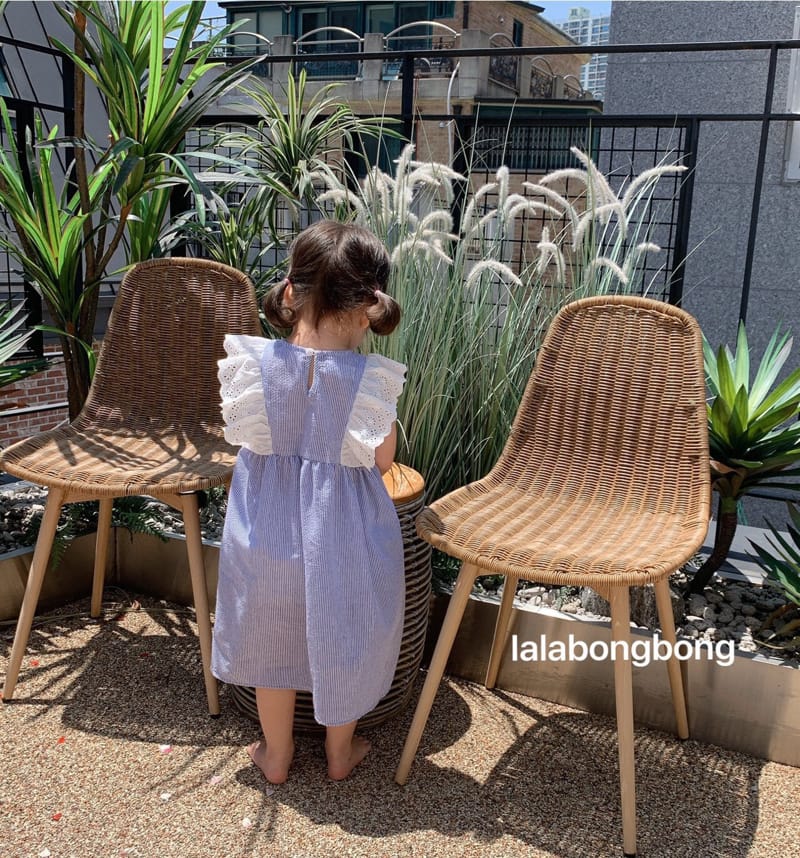 LALABONGBONG - Korean Children Fashion - #Kfashion4kids - Lace Angel One-piece - 9