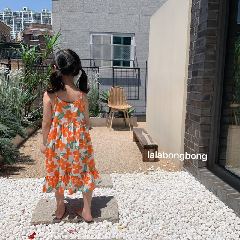 LALABONGBONG - Korean Children Fashion - #Kfashion4kids - Flower String One-piece - 10
