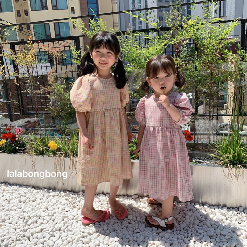 LALABONGBONG - Korean Children Fashion - #Kfashion4kids - Neon Puff One-piece - 10