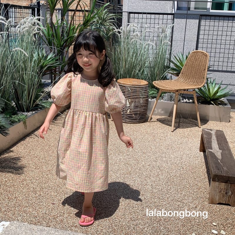 LALABONGBONG - Korean Children Fashion - #Kfashion4kids - Neon Puff One-piece - 5