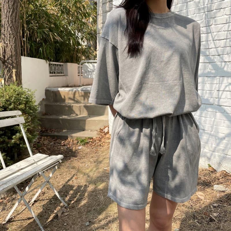 LE REVE - Korean Children Fashion - #Kfashion4kids - Pigment Odd Shorts - 2