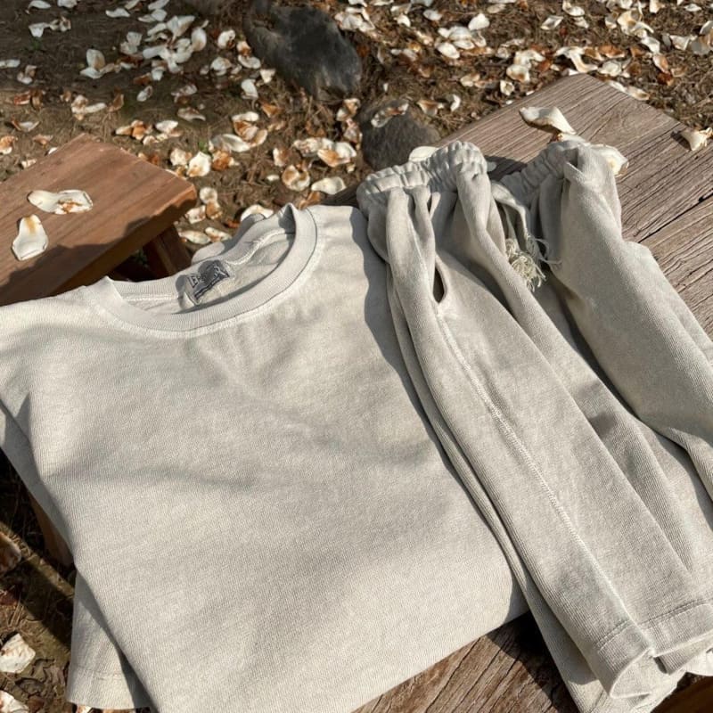 LE REVE - Korean Children Fashion - #Kfashion4kids - Pigment Odd Tee - 9