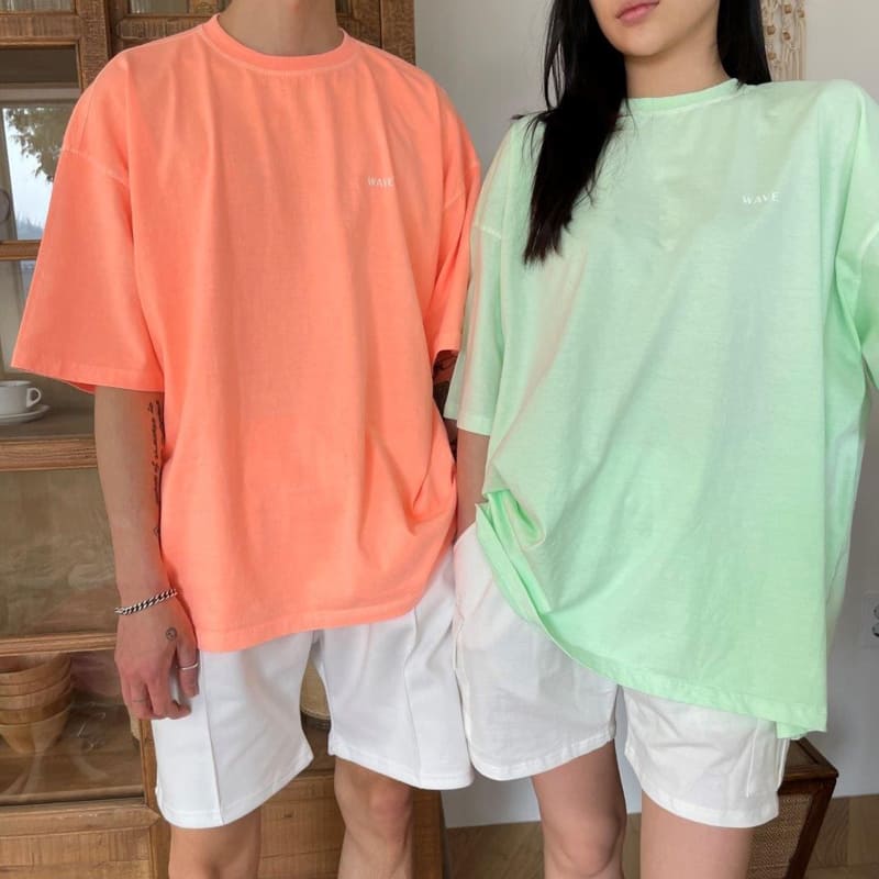 LE REVE - Korean Children Fashion - #Kfashion4kids - Wave Pigment Tee - 2