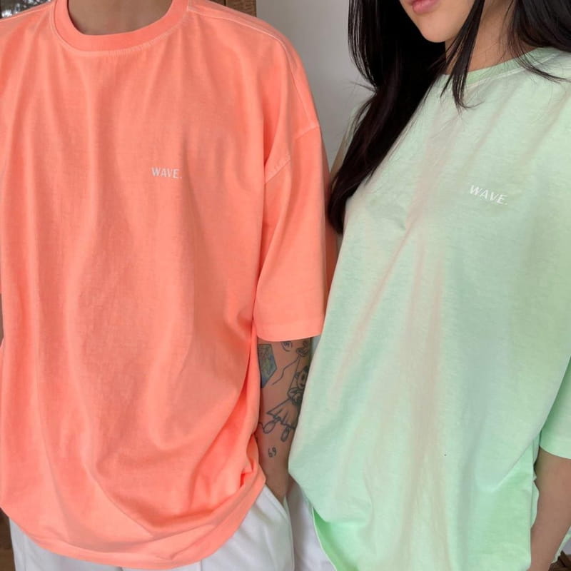 LE REVE - Korean Children Fashion - #Kfashion4kids - Wave Pigment Tee - 3
