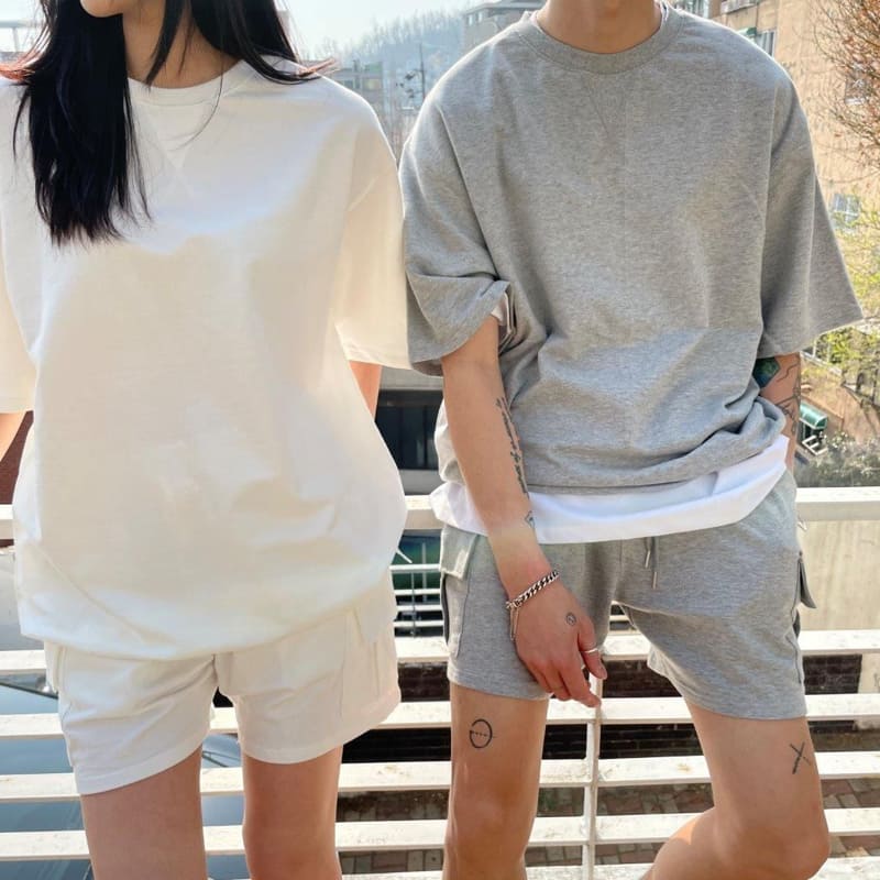 LE REVE - Korean Children Fashion - #Kfashion4kids - Washing Cargo Tery Shorts - 3