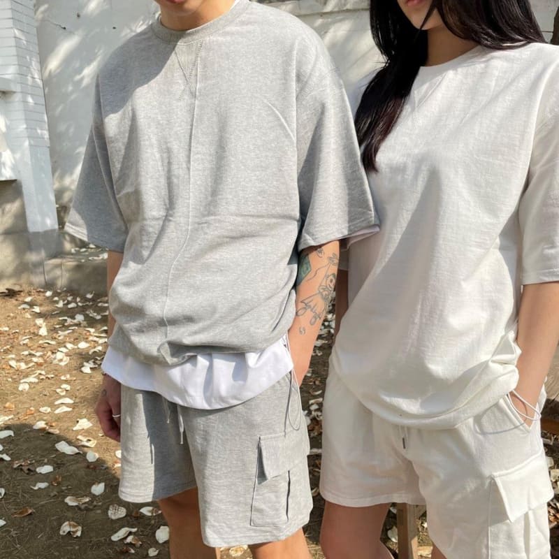 LE REVE - Korean Children Fashion - #Kfashion4kids - Washing Cargo Tery Shorts - 4