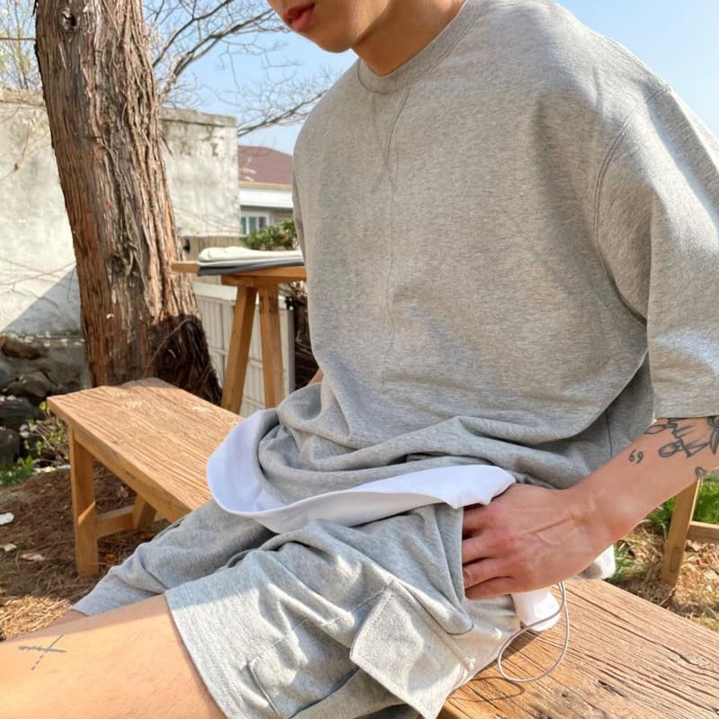 LE REVE - Korean Children Fashion - #Kfashion4kids - Washing Cargo Tery Shorts - 9
