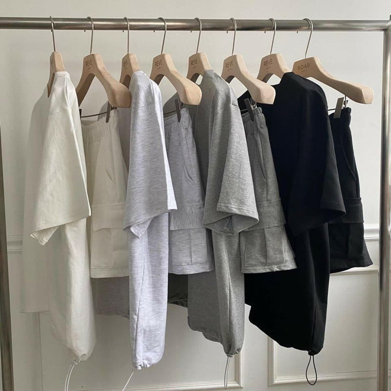 LE REVE - Korean Children Fashion - #Kfashion4kids - Washing Tery String Tee