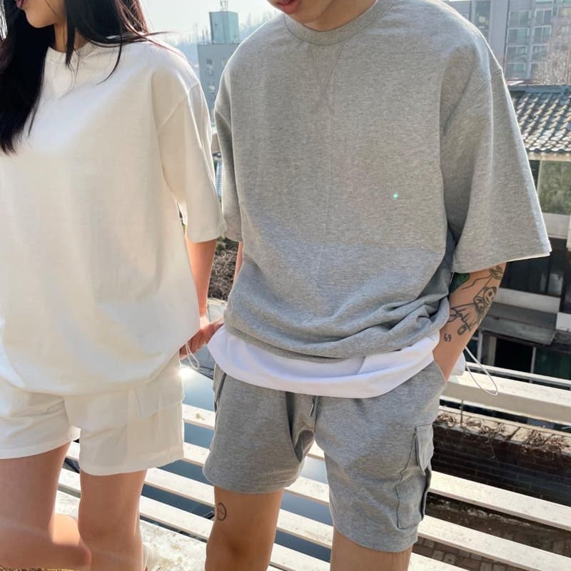 LE REVE - Korean Children Fashion - #Kfashion4kids - Washing Tery String Tee - 5
