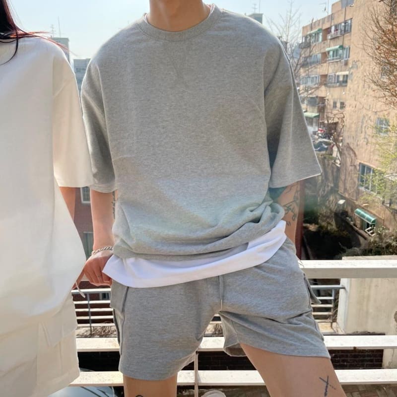 LE REVE - Korean Children Fashion - #Kfashion4kids - Washing Tery String Tee - 6