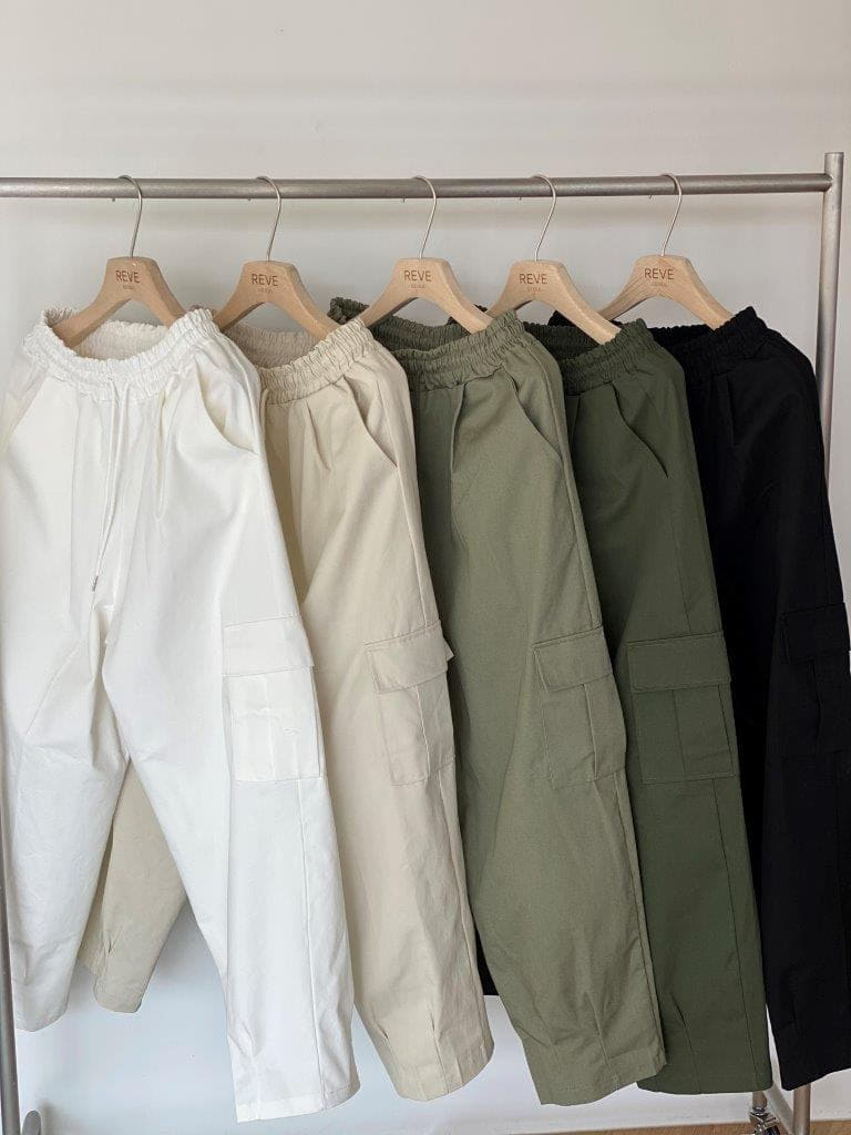 LE REVE - Korean Children Fashion - #Kfashion4kids - Balloone Wide Cargo Pants - 4